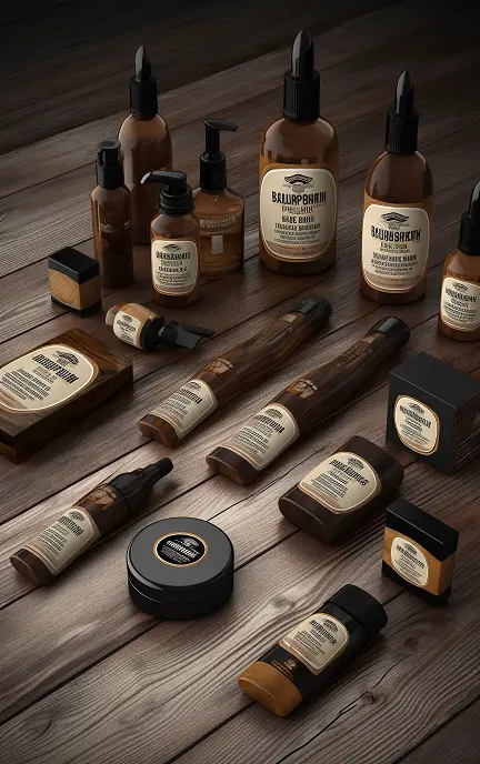 private label mens beard and hair products